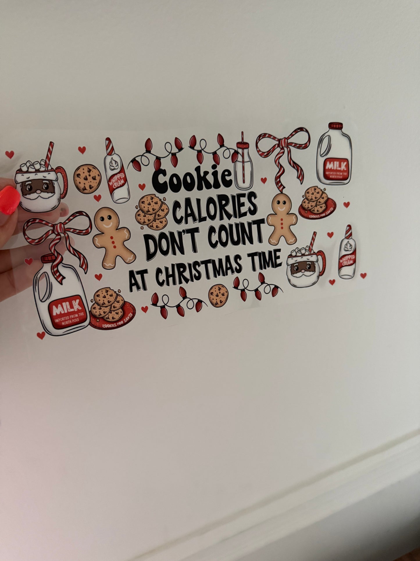 Cookie calories don’t count