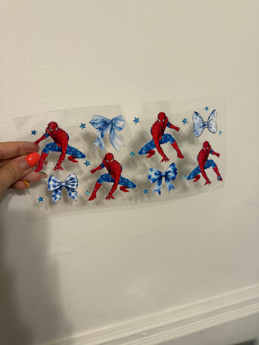 Spider-Man with bows