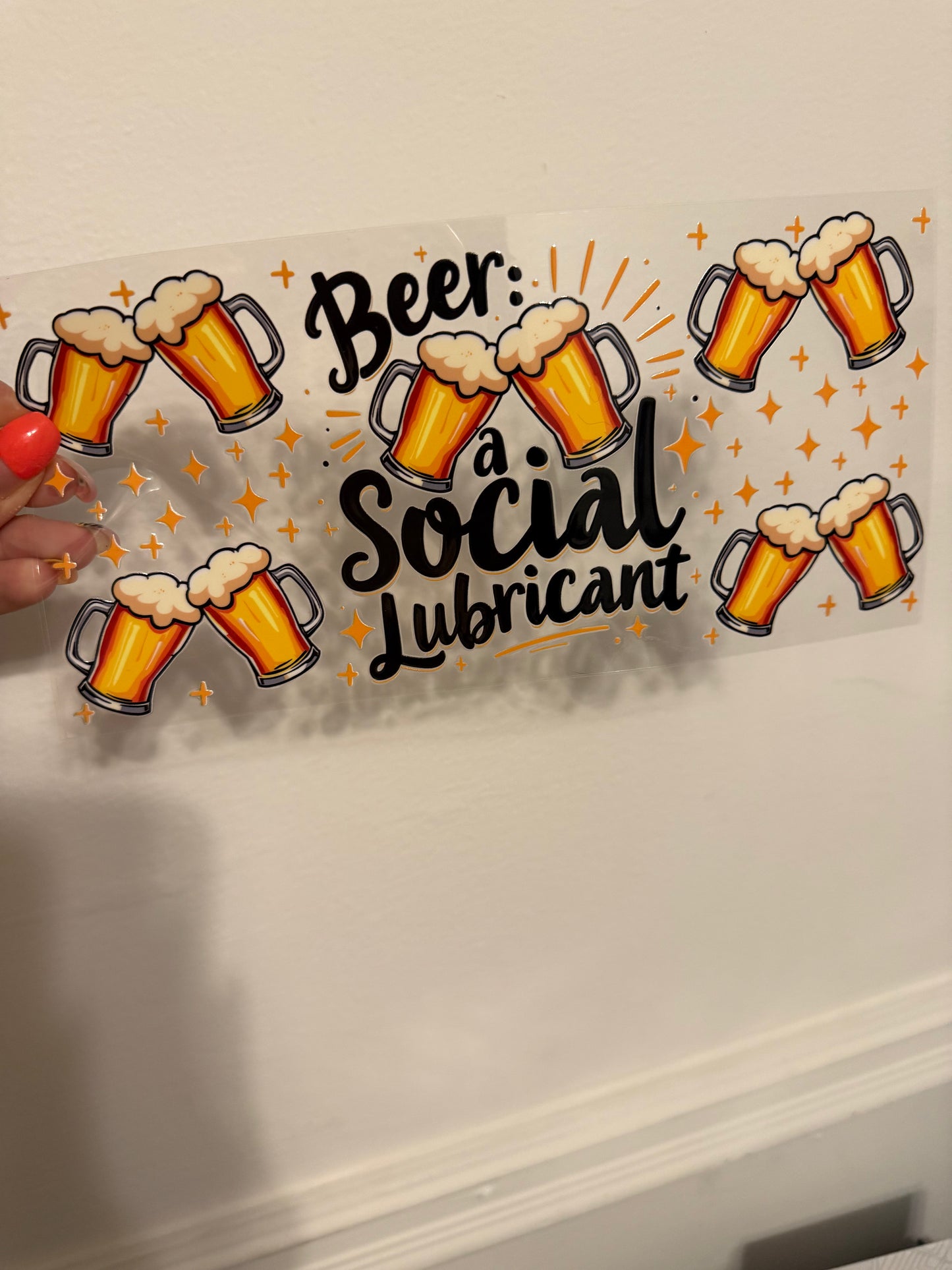 Beer a social lubricant