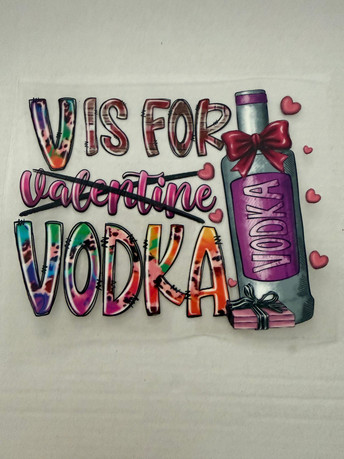 V is for vodka
