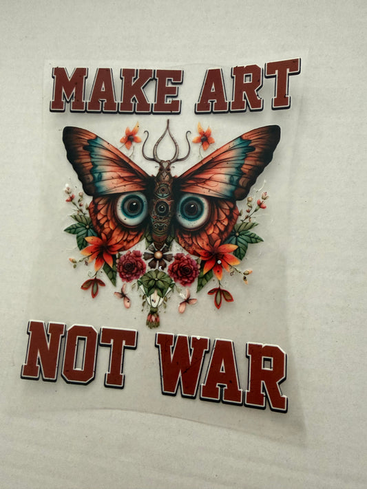 Make art not war