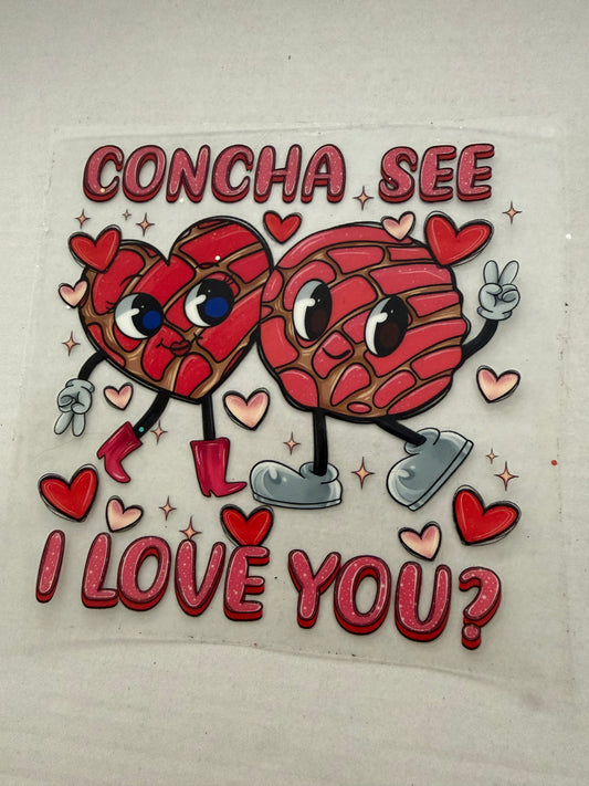 I love you