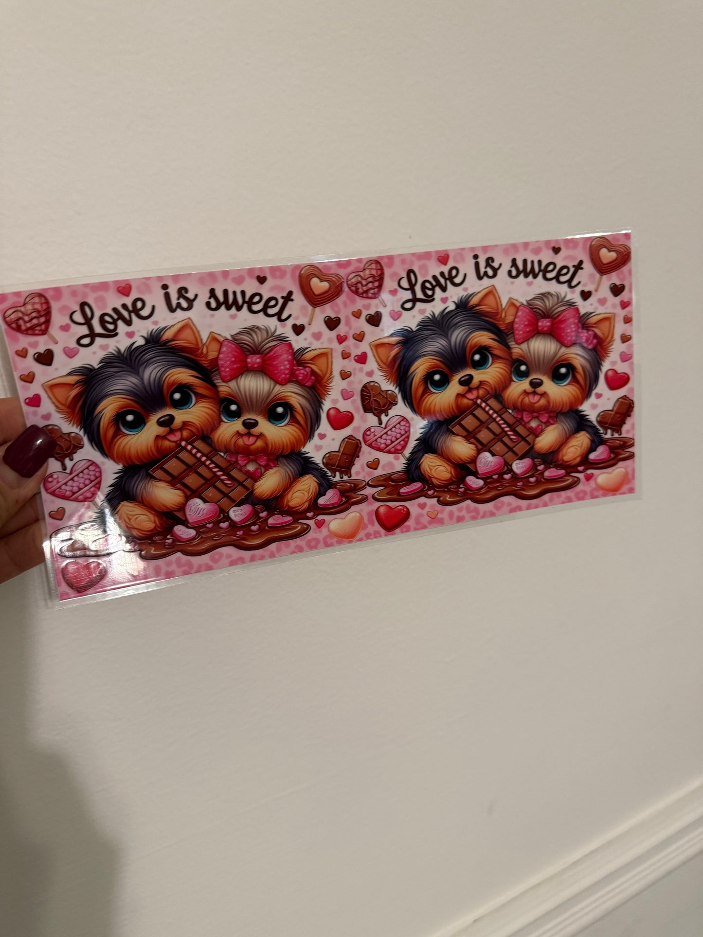Love is sweet puppies
