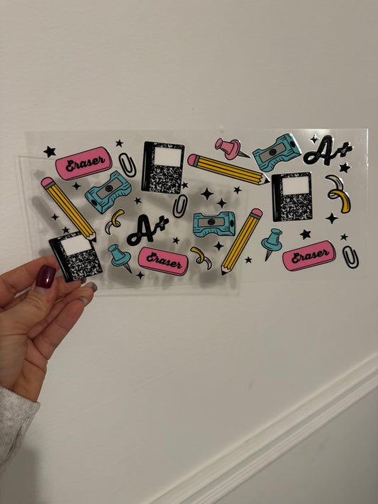 Teacher pencils/erasers