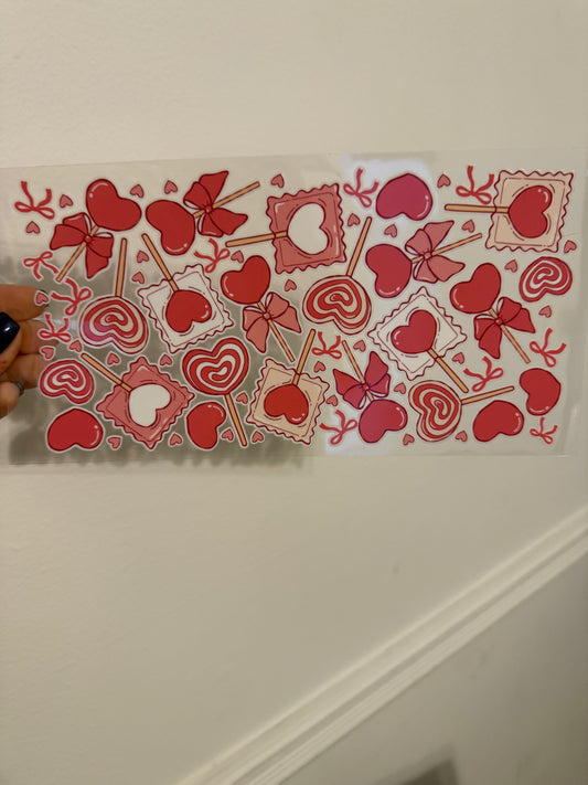 heart lolipops
