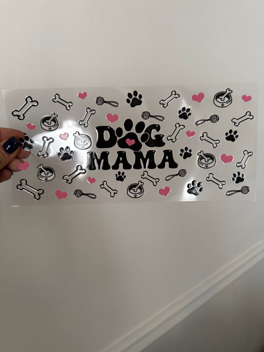 dog Mama with bones