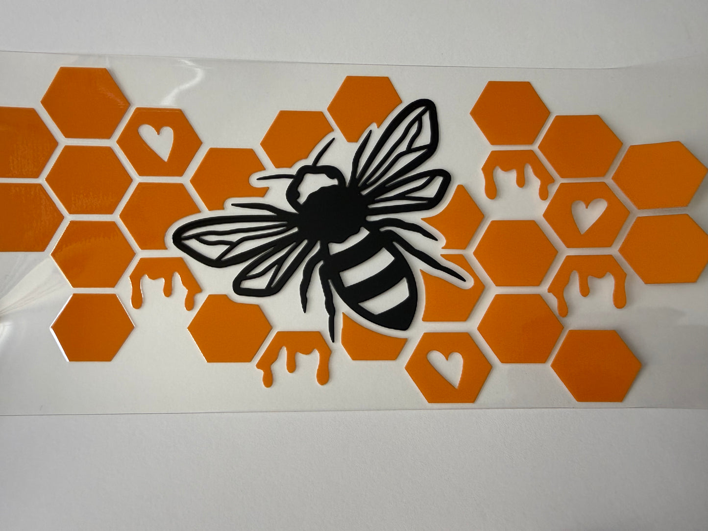 Bee with honey