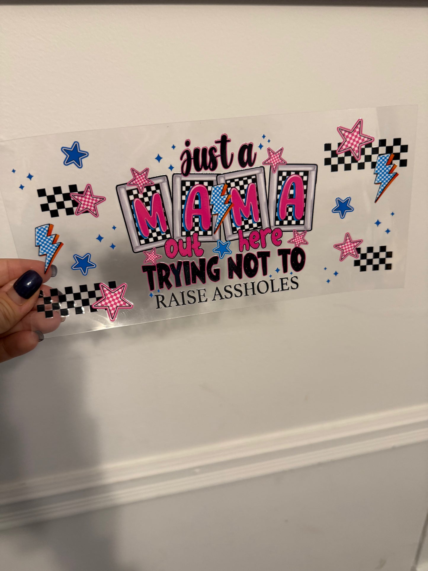 Just a mama out here trying not to raise assholes