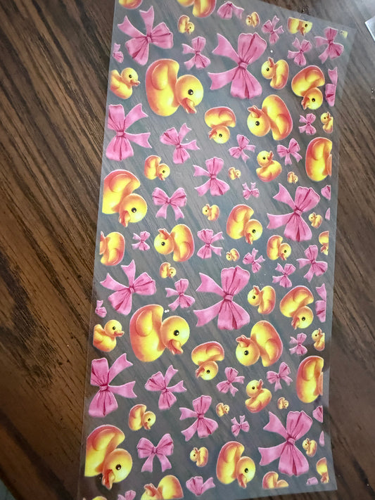 duck with bows
