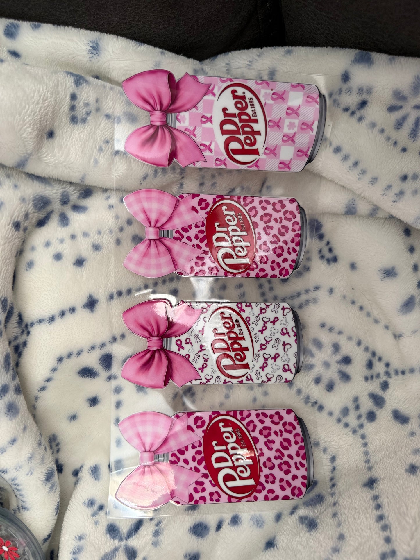 Pink Bows Dr. Pepper