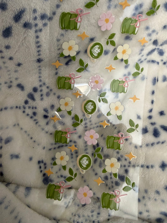 Simple Pink and White Flowers