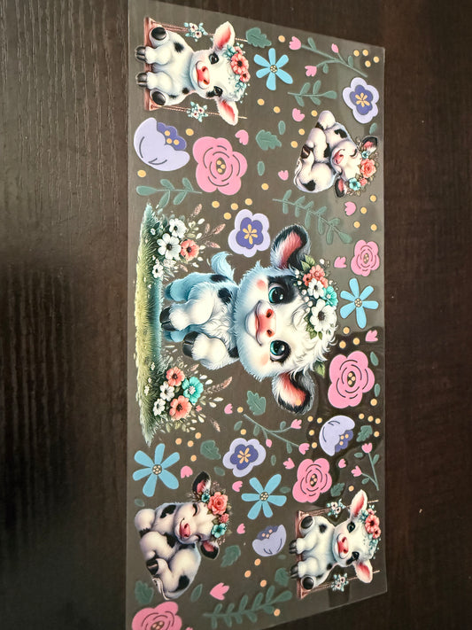 Cows and Flowers