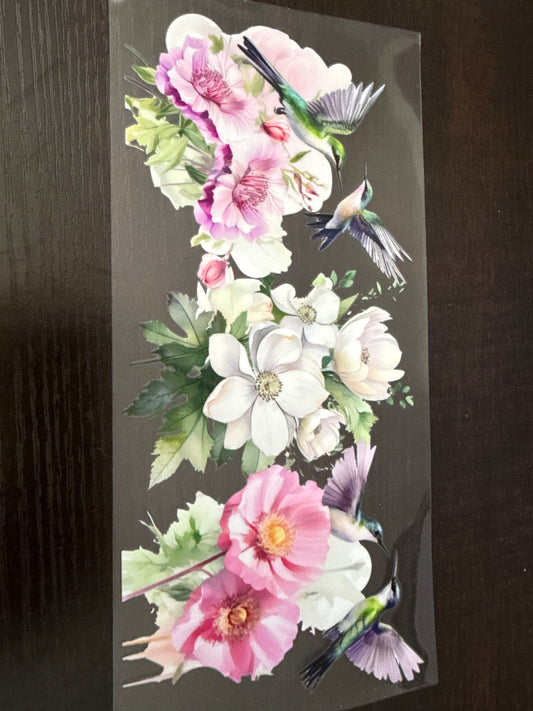 Flowers and Hummingbirds