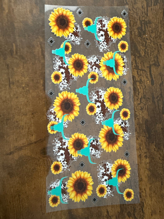 Bulls & sunflowers 🌻
