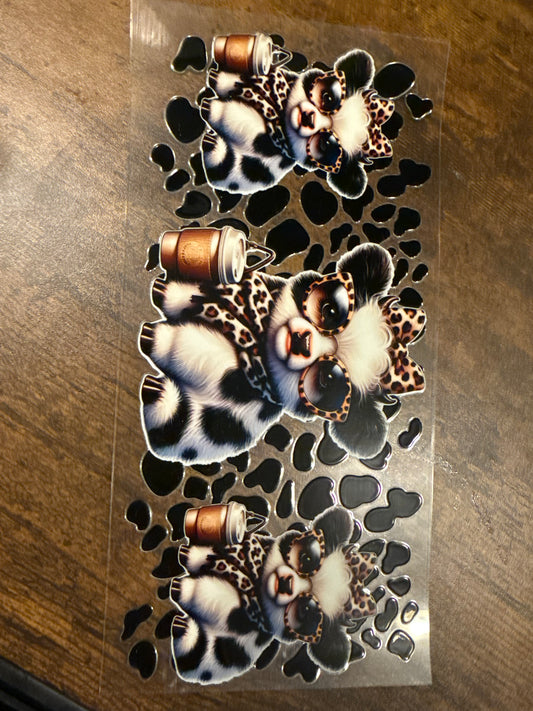 Leopard Print Cow