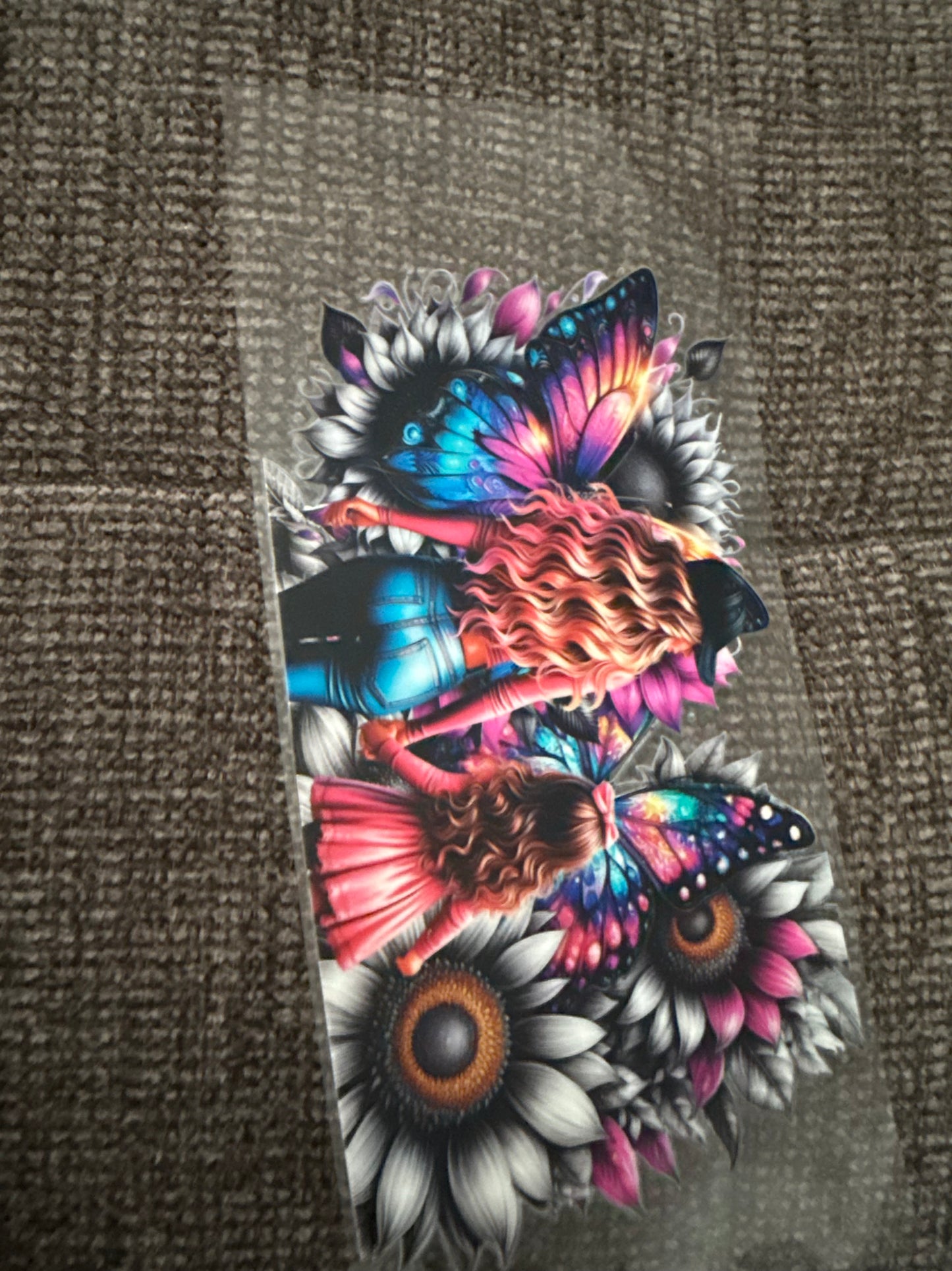 Butterflys and Sunflowers