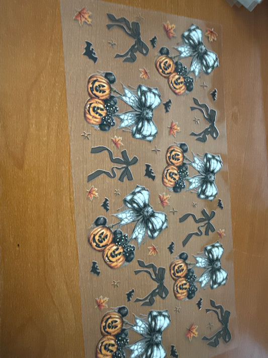 Gothic Pumpkin Bows