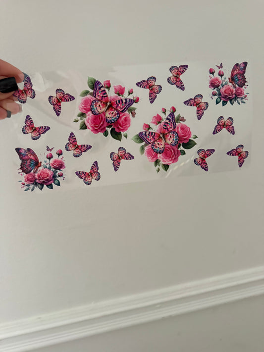 Butterflies & Flowers