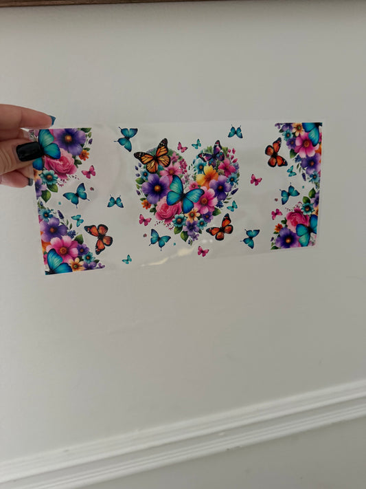 Hearts, Flowers & Butterflies