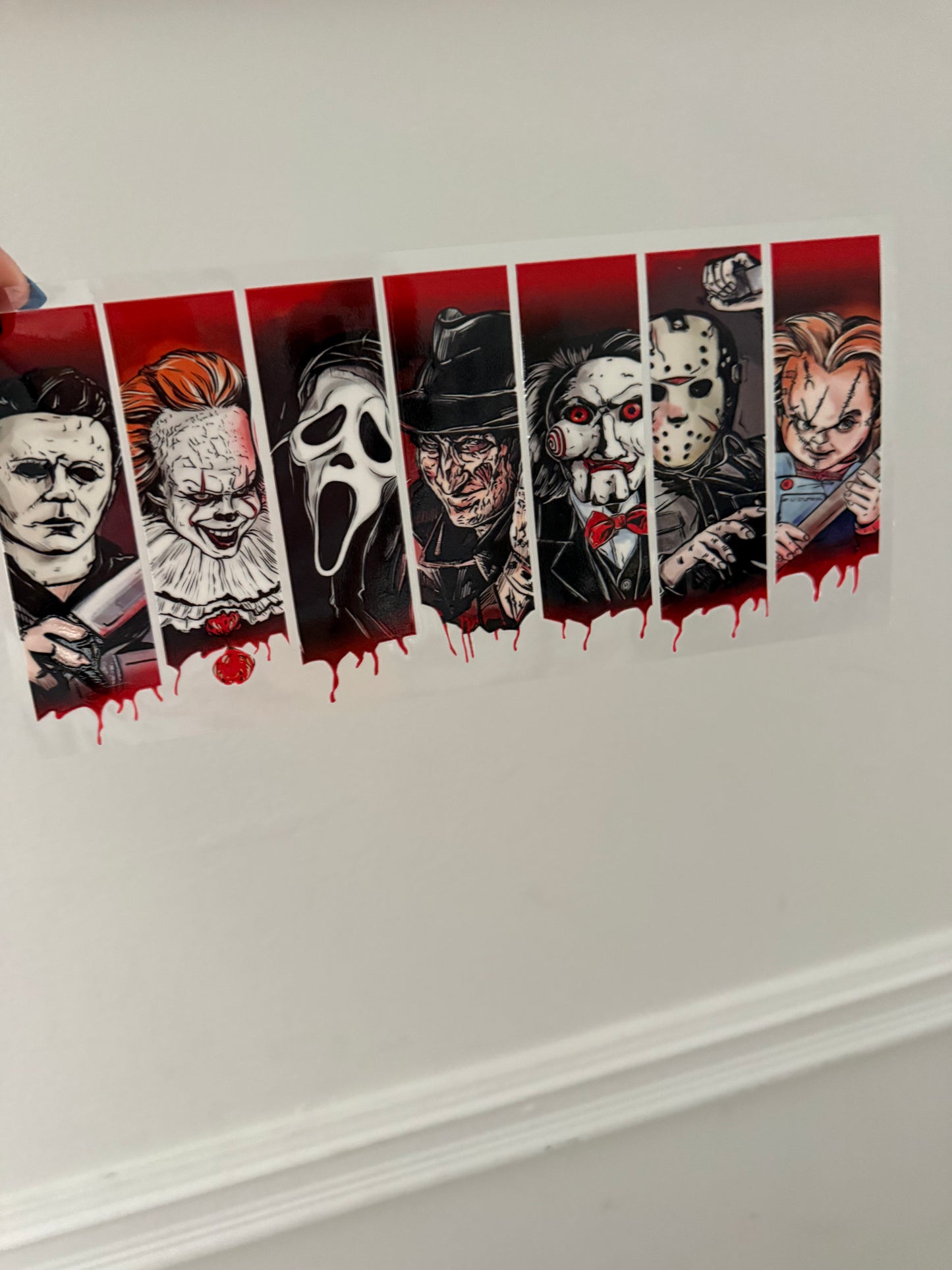 Michael, PennyWise, Scream, Freddy, Jigsaw, Jason & Chucky