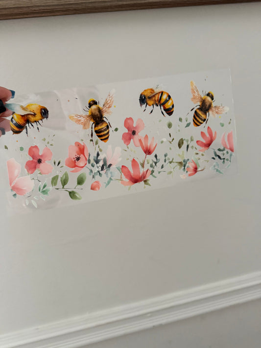 Bees with Flowers