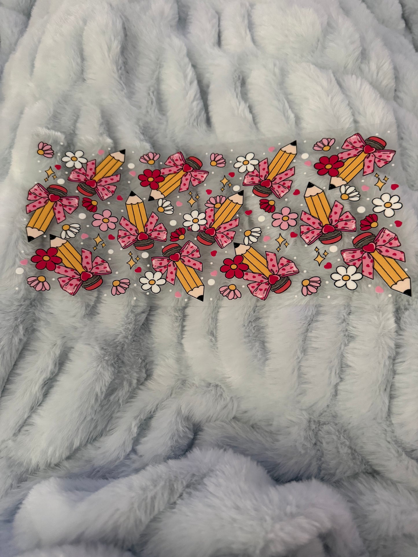 Pencils w/Bows and Flowers