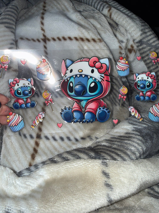 Stitch w/ Hello Kitty