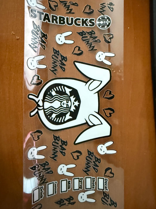 Bad Bunny and Starbucks