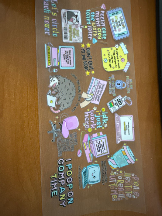 I Poop on Company Time...