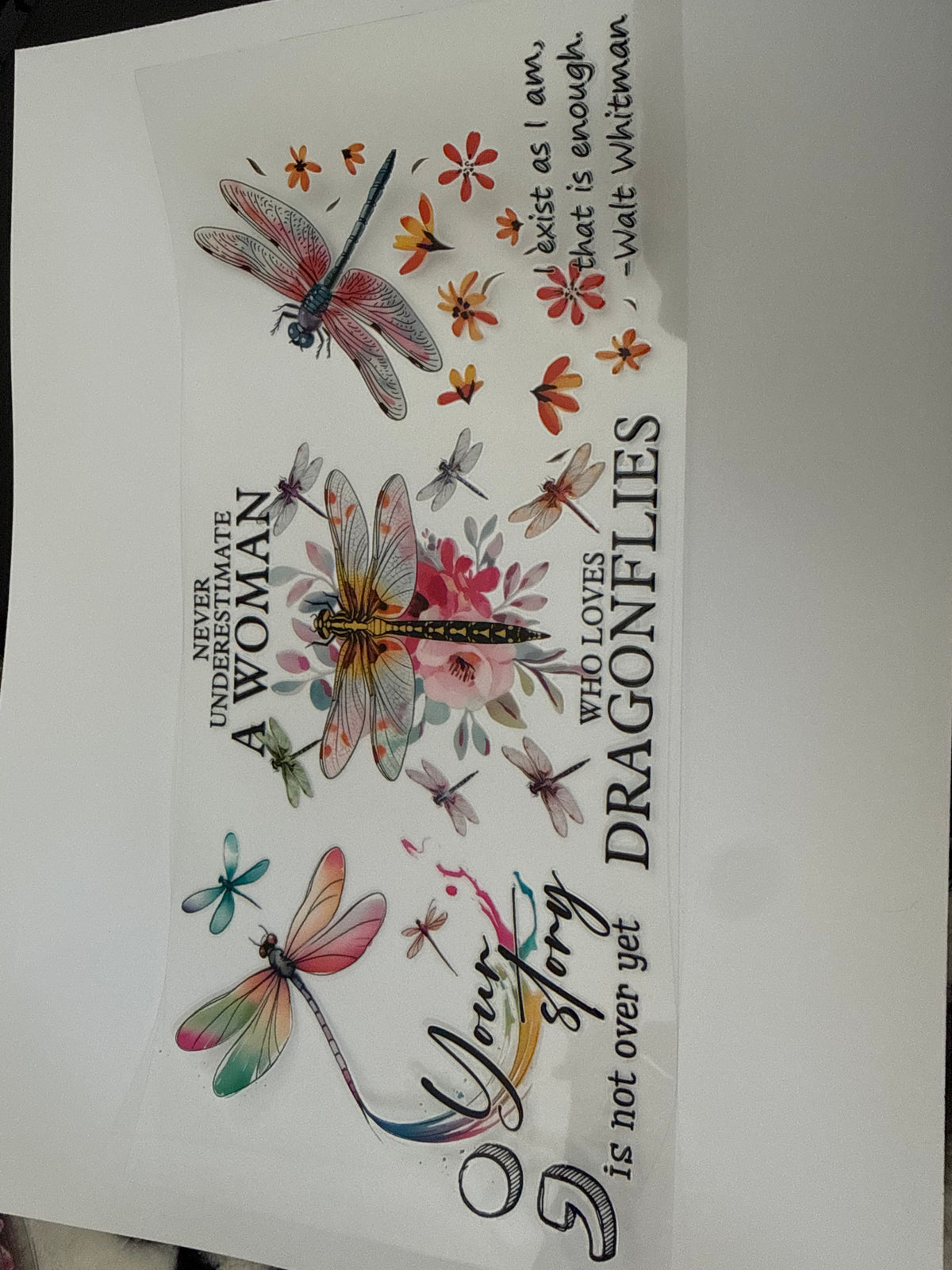 A woman who loves Dragonflies